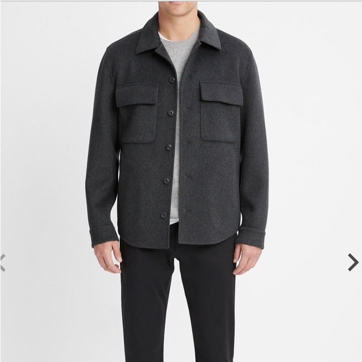 Joseph Abboud Wool/Cashmere Shirt Jacket